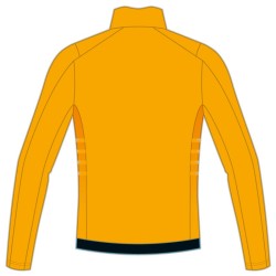 разминочная куртка Sportful Squadra Jacket 2022 оранжево-жёлтая